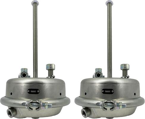 2 Pack of Type 30 Service Brake Chamber 2.5" Stroke with Welded Clevis for semi Truck Trailer Replaces Bendix 5007121N 800826 Haldex SC30 3000001 53000001 MA36300 in Saudi Arabia