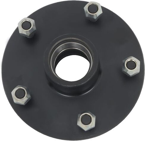 GXYWADY 5 on 5.5' Trailer Hub Kit Replacement for 3500 lbs 84 Spindle with Trailer Bearing Kit (5 Pieces/Set) Replacement for L44649 1-1/16'' and L68149 1-3/8'' in Kuwait