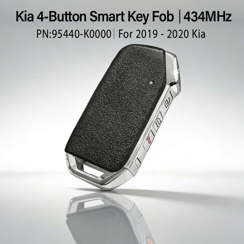 Car Key Fob Remote Keyless Entry Control SY5SKFGE04 434MHz 4 Button Replacement for 2019 2020 Kia Soul EV Audio Package in Kuwait