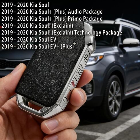 Car Key Fob Remote Keyless Entry Control SY5SKFGE04 434MHz 4 Button Replacement for 2019 2020 Kia Soul EV Audio Package in Kuwait