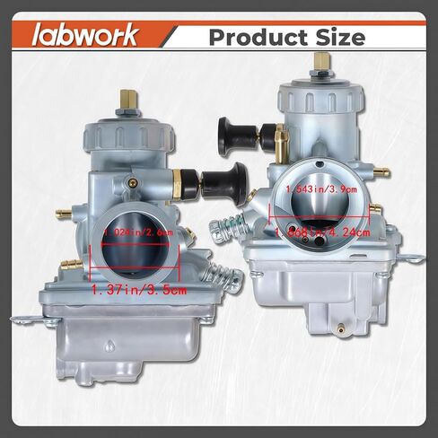 استبدال المكربن ​​Labwork لياماها DT100 1974-1979 DT125 1977-1981 DT175 1974-1981 RT100 RT180 TTR125 TTR125E TTR125L Carb in Kuwait
