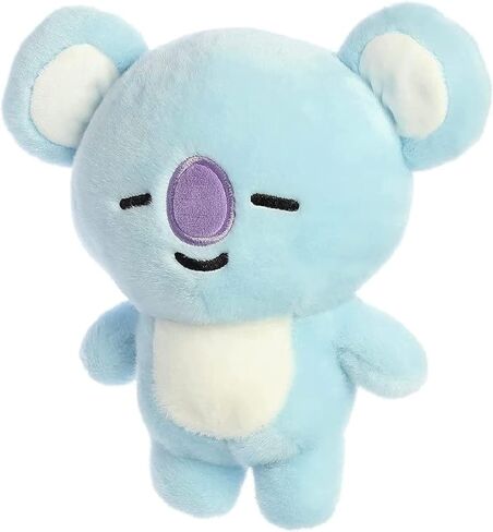 حيوان أورورا المحبوب BT21 كويا المحشو - متعة التجميع - جاذبية مبهجة - أزرق 22.86 سم in Kuwait