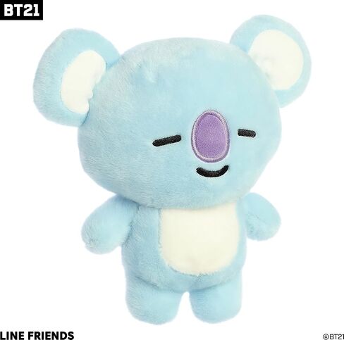 حيوان أورورا المحبوب BT21 كويا المحشو - متعة التجميع - جاذبية مبهجة - أزرق 22.86 سم in Kuwait