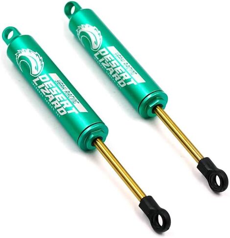 Yeah Racing 110mm Desert Lizard Two Stage Internal Shock Pair Green for Crawler in Saudi Arabia