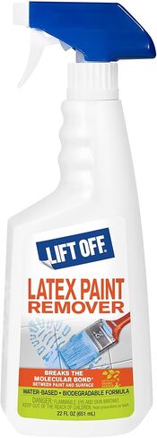 Motsenbocker's Lift Off 41301 Ounce Spray Latex Enamel, Works on Multiple Surfaces, Water-Based Paint Remover, 22 Fl Oz (Pack of 1), Clear in Saudi Arabia