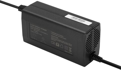 PUCKIPUPPY 54.6V 2A Battery Charger Suitable for 48V Batteries in Saudi Arabia