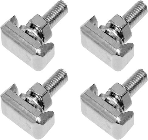 Osilly 4 Set Car Battery Terminal Bolts Kit, T-Shaped OEM# 19116852 Vehicle Battery Cable Extender Screws, Automotive Power Terminal Bolts Replacement Kit, Universal for SUV RV Truck in Kuwait