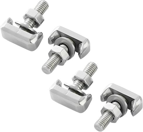 Osilly 4 Set Car Battery Terminal Bolts Kit, T-Shaped OEM# 19116852 Vehicle Battery Cable Extender Screws, Automotive Power Terminal Bolts Replacement Kit, Universal for SUV RV Truck in Kuwait
