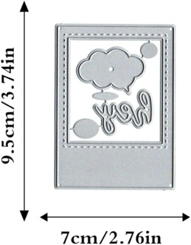 Photo Camera Die Cuts for Card Making Film Stamps Cloud Metal Cutting Dies for DIY Paper Scrapbooking Embossing Crafts in Kuwait