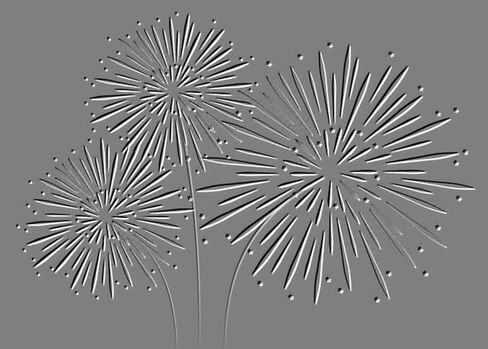 Big Fireworks Background Hot Foil Plate Scrapbooking Embossing Frames Card Craft Christmas Decoration Metal Cutting Dies in Kuwait
