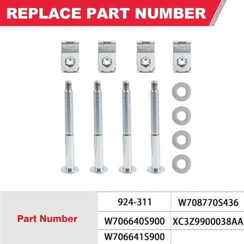 924-311 Truck Bed Mounting Hardware Kit Fits for Ford F250 F350 F450 F550 Super Duty Truck Replaces# W706640S900, W706641S900, W708770S436 in Kuwait