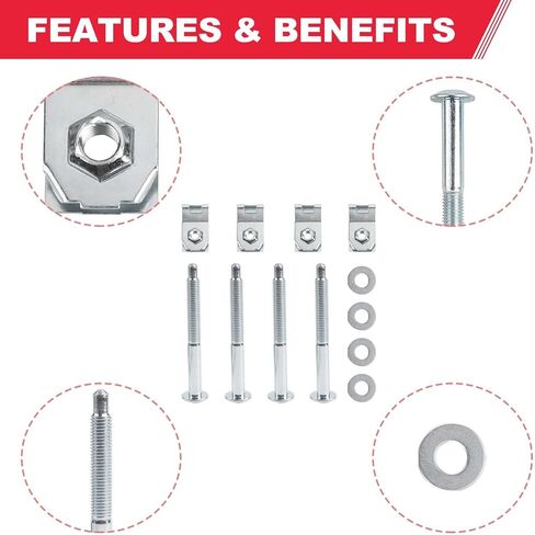924-311 Truck Bed Mounting Hardware Kit Fits for Ford F250 F350 F450 F550 Super Duty Truck Replaces# W706640S900, W706641S900, W708770S436 in Kuwait