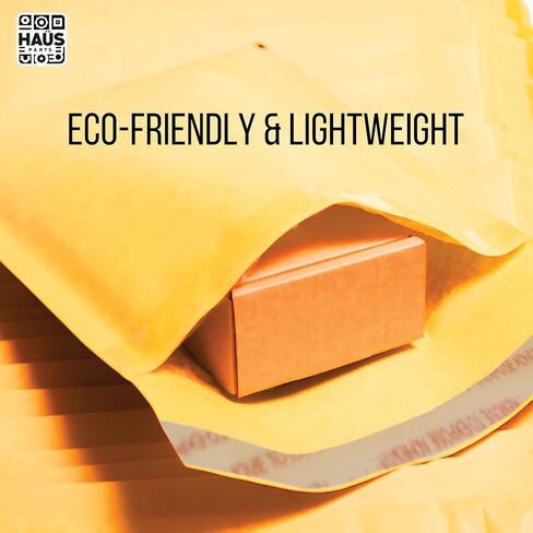 8.5 x 11 Kraft Bubble Mailer – Self-Seal Padded Envelopes - Durable, Waterproof, Shipping Bags for for Secure Packaging (25-PACK) in Saudi Arabia