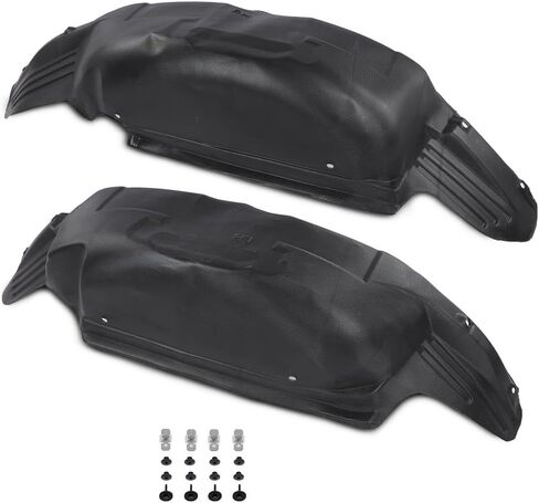 PIT66 Rear Wheel Well Liners Guards, Compatible with 2017-2021 Ford F250 F350 Super Duty in Kuwait