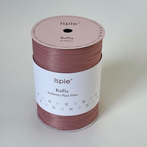 Raffia Yarn for Crochet, NOT Paper Genuine Rayon Raffia 1/4'' (Dusty Rose) in Saudi Arabia