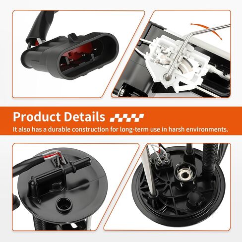 Fuel Pump Assembly W/Oil Filter For Polaris Ranger 1000 XP PRO XD 2000G 4000G Full-Size Gas 2018-2026 47-1033 2208123 2211908 in Kuwait