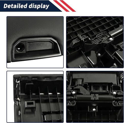 غطاء مسند ذراع وحدة التحكم المركزية متوافق مع Ford F150 F-150 2015 2016 2017 2018 2019 2020 استبدال GL3Z-1506024-AB، FL3Z-1506024-AA غطاء غطاء وحدة التحكم المركزية in Kuwait