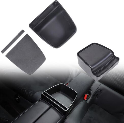 صندوق تخزين مسند الذراع بغطاء وحدة التحكم المركزية الخلفية متوافق مع Subaru BRZ/Toyot@ 86 2022 2023 2024 2025 2026 صندوق تخزين منظم ظهر المقعد، لا ينطبق على التشغيل الآلي in Saudi Arabia