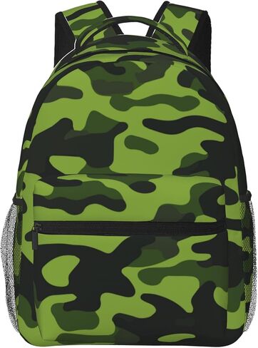 Camouflage Hunting Tree Backpacks Laptop Bookbag Computer Bag Hiking Travel Daypack for Women Men in Kuwait