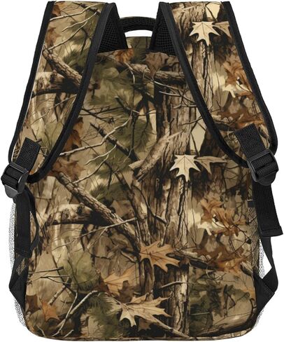 Camouflage Hunting Tree Backpacks Laptop Bookbag Computer Bag Hiking Travel Daypack for Women Men in Kuwait