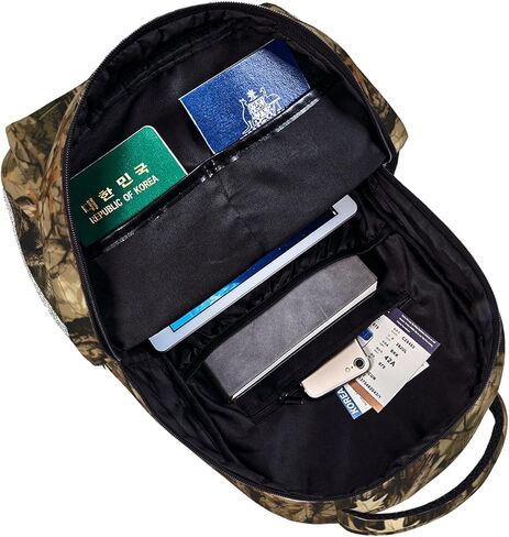 Camouflage Hunting Tree Backpacks Laptop Bookbag Computer Bag Hiking Travel Daypack for Women Men in Kuwait