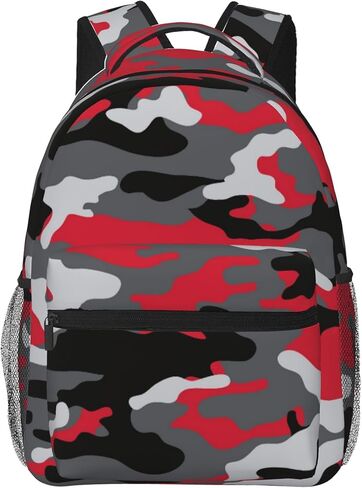 Camouflage Hunting Tree Backpacks Laptop Bookbag Computer Bag Hiking Travel Daypack for Women Men in Kuwait