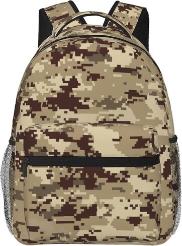 Camouflage Hunting Tree Backpacks Laptop Bookbag Computer Bag Hiking Travel Daypack for Women Men in Kuwait