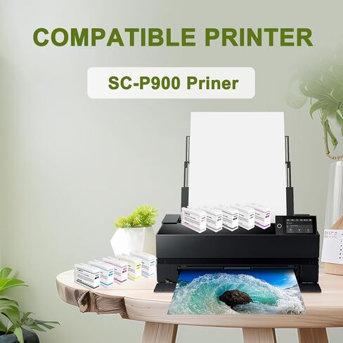 خراطيش حبر T46Y مجموعة حبر SC-P900 بديلة Ultrachrome PRO10 لطابعة SureColor P900 (10 عبوات) in Kuwait