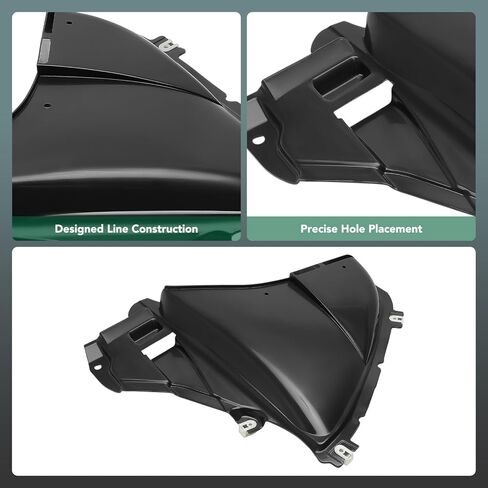 YHTAUTO Front Left Driver Side Engine Splash Shield Compatible with 2017-2020 BMW G30 Series 530e, 530i, 540i, M550i xDrive, with M Package, Black Splash Guard Engine Case Guards in Saudi Arabia
