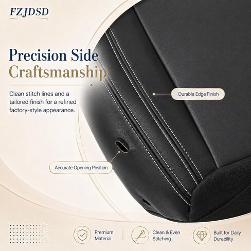 FZJDSD Black Driver Side Bottom Microfiber Leather Replacement Seat Cover Compatible with Jeep Wrangler Rubicon 2013 2014 2015 2016 2017 in Kuwait