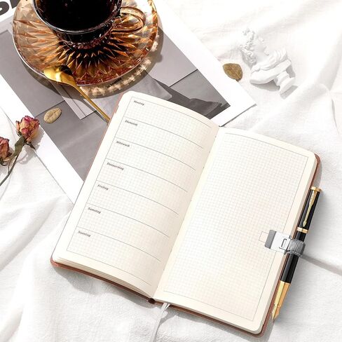 5 Pack Spring Loop Pen Holder for Notebook, Metal Pen Holder Clip for Journal, Planner, Clipboard and Folder, Silver, Fits Boards Under 2mm in Saudi Arabia
