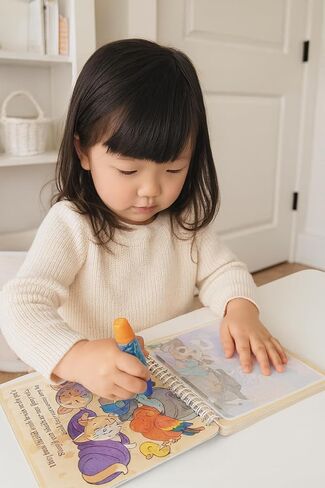 كتب تلوين مائية من FIESTA CART للأطفال الصغار الذين تتراوح أعمارهم بين 2-5 سنوات - 5 عبوات قابلة لإعادة الاستخدام خالية من الفوضى وكتب الرسم المائي للأطفال، وأنشطة السفر للأطفال الصغار، وألعاب مونتيسوري التعليمية للبنين والبنات in Saudi Arabia