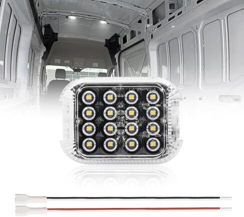 LED المقصورة الداخلية مجاملة مساحة تحميل البضائع قبة الضوء لعام 2015-2024 F-ord Transit 150 250 350 350HD مخصص توصيل مقصورة النقل الإلكتروني سقف قبة ضوء شاحنة مصباح OEM1786050 1903576 in Kuwait