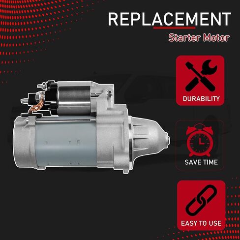 New Starter Motor Compatible with 2018-2020 Ford F-150 V8 5.0L Replaces JL3Z-11002-A 438000-3950 JL3Z-11002-AB TN438000-3950 34031 in Kuwait