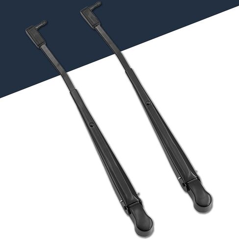 42878 1 Pair Front Windshield Wiper Arm Kit Fits Compatible with Jeep 1987-1995 Wrangler 1991-1995 Front Left Right and Rear Replaces OE 56030012 in Saudi Arabia