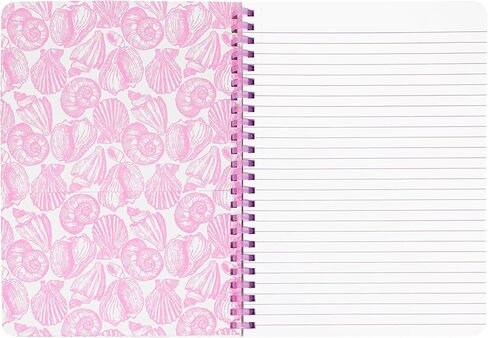 Lilly Pulitzer Hardcover Mini Spiral Notebook, 8.25" x 6.5" Small Journal with 160 College Ruled Pages (Shelden) in Kuwait