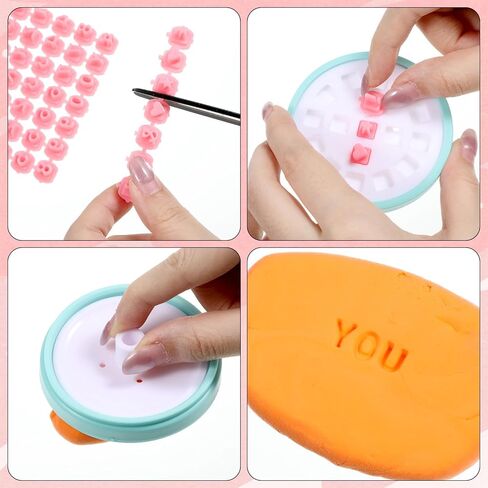 Number & Letter Stamps for Clay, Cookie Stamp Alphabet Stamps for Pottery Small Fondant Embosser Cookie Cutters for Cake Baking Personalized DIY Crafts Polymer Clay in Saudi Arabia