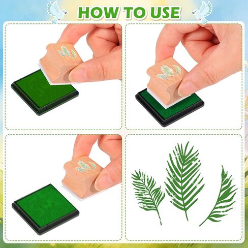 HOWAF Christian Easter Gifts Set, Include 12pcs Resurrection Eggs Stamps and 12 Religious Easter Story Cards for Resurrection Decoration, He is Riren Inking Stamps, Jesus Lives Story Rubber Stampers in Kuwait