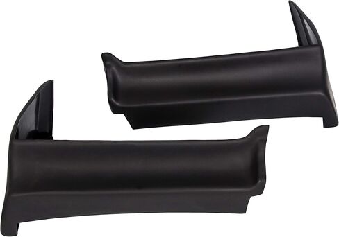 Front Bumper Fillers Set Compatible with 1981-1987 Buick Regal 2 Door, Grand National, T-Type-Regal Replace for GM1088107 GM1089109 Plastic(ABS) Painted Black 4Pcs in Saudi Arabia