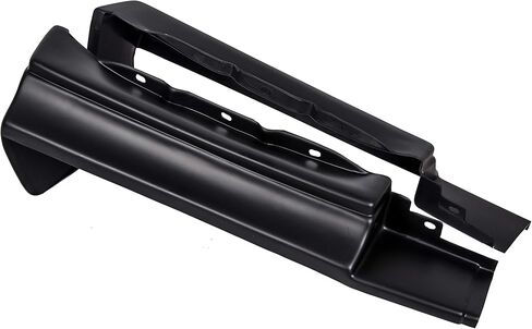 Front Bumper Fillers Set Compatible with 1981-1987 Buick Regal 2 Door, Grand National, T-Type-Regal Replace for GM1088107 GM1089109 Plastic(ABS) Painted Black 4Pcs in Saudi Arabia