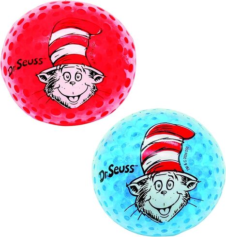 Raymond Geddes Dr. Seuss Boba Ball Squishy - Pack of 12 - Fun and Squeezable Collectible Toys for Kids in Kuwait