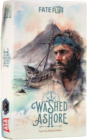 Alley Cat Games Washed Ashore - Strategy Game - for 1 to 6 Players and Ages 10+ in Saudi Arabia