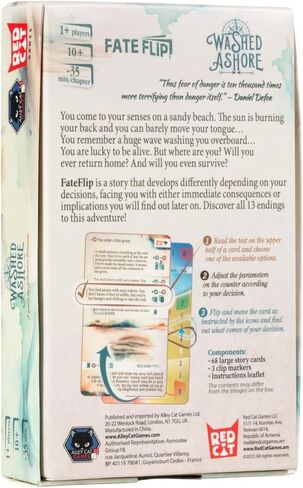 Alley Cat Games Washed Ashore - Strategy Game - for 1 to 6 Players and Ages 10+ in Saudi Arabia