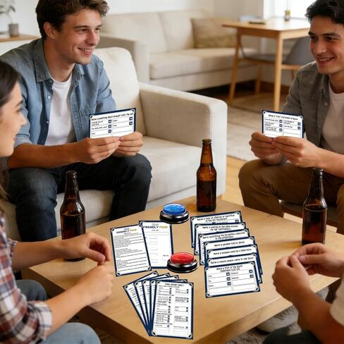 Christian Bible Family Feud Game with 2 Buzzers, Religious Trivia Quiz Card Game for Church Groups, Easter Parties, Team Building and Family Game Night in Saudi Arabia