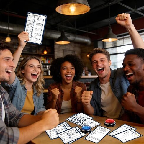 Christian Bible Family Feud Game with 2 Buzzers, Religious Trivia Quiz Card Game for Church Groups, Easter Parties, Team Building and Family Game Night in Saudi Arabia