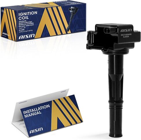 AISIN AFTERMARKET ESCT-00695 Ignition Coil - Compatible with Toyota Paseo 1996-1999, Tercel 1995-1999 - 1.5L in Kuwait