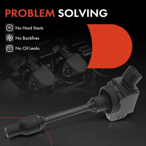 A-Premium Ignition Coil Compatible with Toyota & Lexus Vehicles - Camry 2018-2023, RAV4 2019-2023, Corolla 2019-2023, ES250 2021-2023, UX200 2019-2022 - 1.8L 2.0L 2.5L in Kuwait