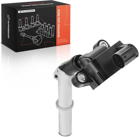 A-Premium Engine Ignition Coil Pack Compatible with Mercedes-Benz C300 2013-2014, C350 2012-2014, E350 2012-2016, ML350 2012-2015, V6 3.5L Flex in Kuwait