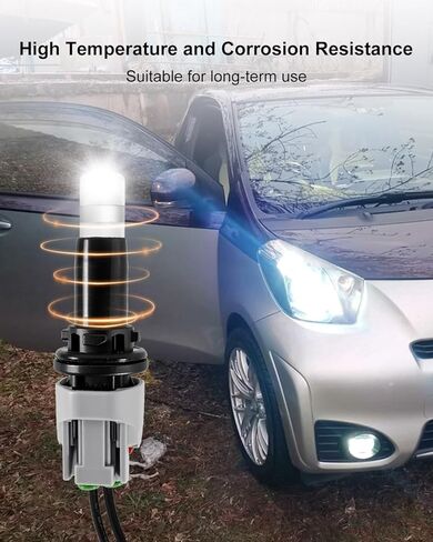2PCS Headlight Side-Marker Light Socket with Wire Harness with Connector T10 LED Bulb 4 Terminals Compatible with Scion iQ tC Toyota 4Runner Camry Lexus ES330 IS250 Replace 90075-60077 90075-60046 in Saudi Arabia