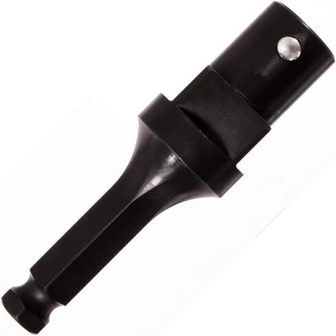 Nut Runner Impact Socket with Adapter - Rauckman Utility Products - Linesman Tools Made in the United States - BW-NR100 For Use onDistribution Poleline Hardware in Saudi Arabia